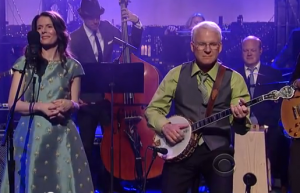 Steve Martin & Edie Brickell - When You Get to Asheville - David Letterman 