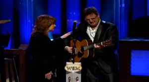 Vince Gill and Patty Loveless - George Jones Funeral 