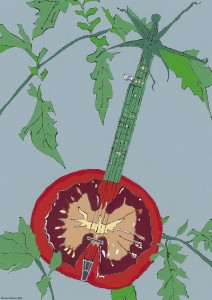 Tomato Banjo by Lucy Clayton 